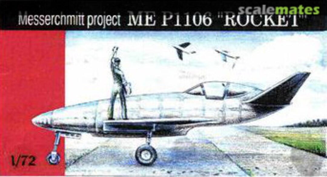 Boxart Messerschmitt Me P.1106 "Rocket" S000081 Sharkit Boxart Messerschmitt Me P.1106 "Rocket" S000081 Sharkit