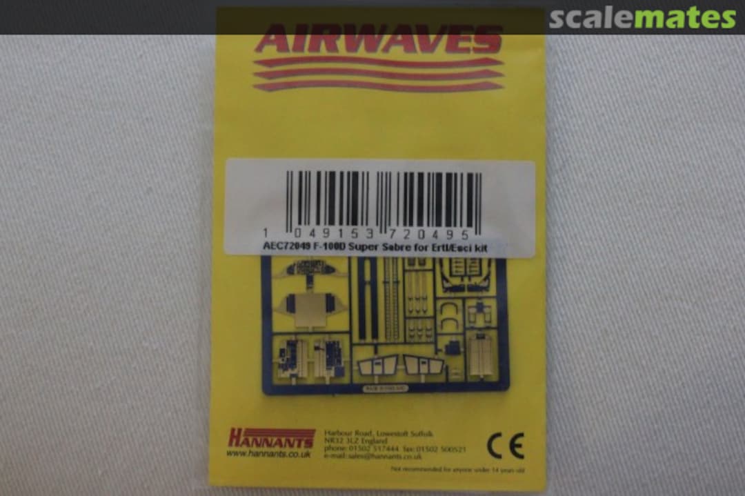 Boxart F-100D Super Sabre AEC72049 Airwaves Boxart F-100D Super Sabre AEC72049 Airwaves