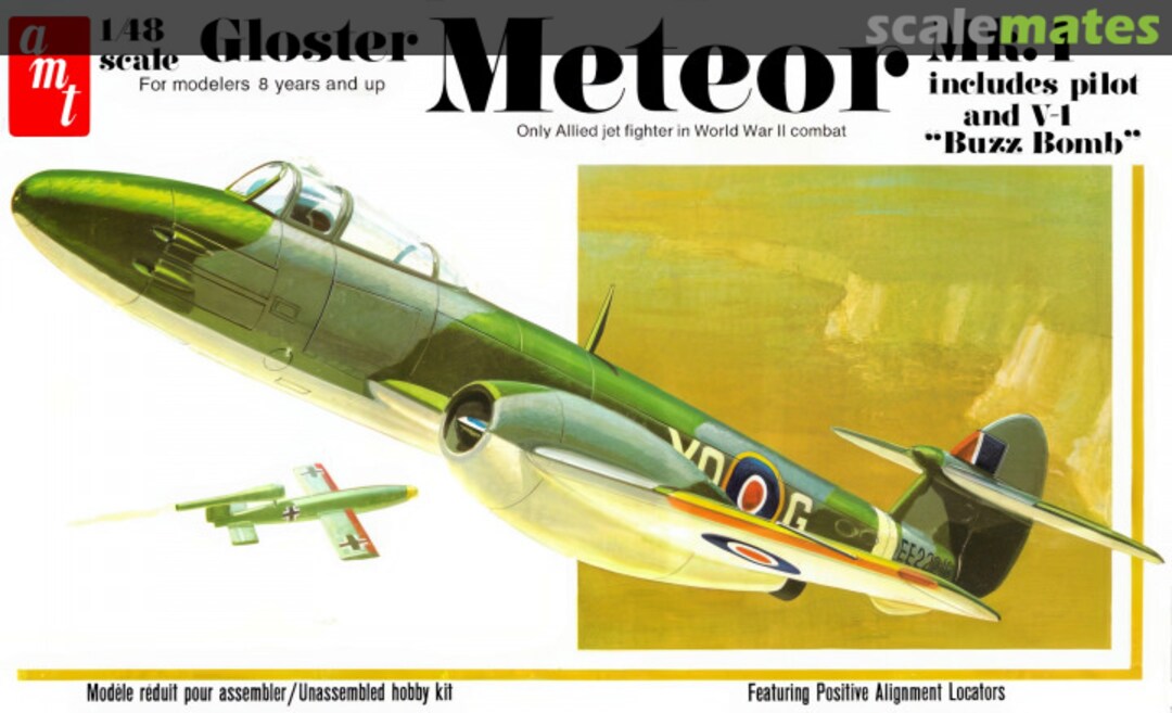 Boxart Gloster Meteor Mk.I 825 AMT Boxart Gloster Meteor Mk.I 825 AMT