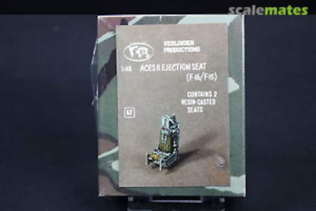 Boxart Aces II Ejection Seat (F-16/-F15) 62 Verlinden Productions Boxart Aces II Ejection Seat (F-16/-F15) 62 Verlinden Productions