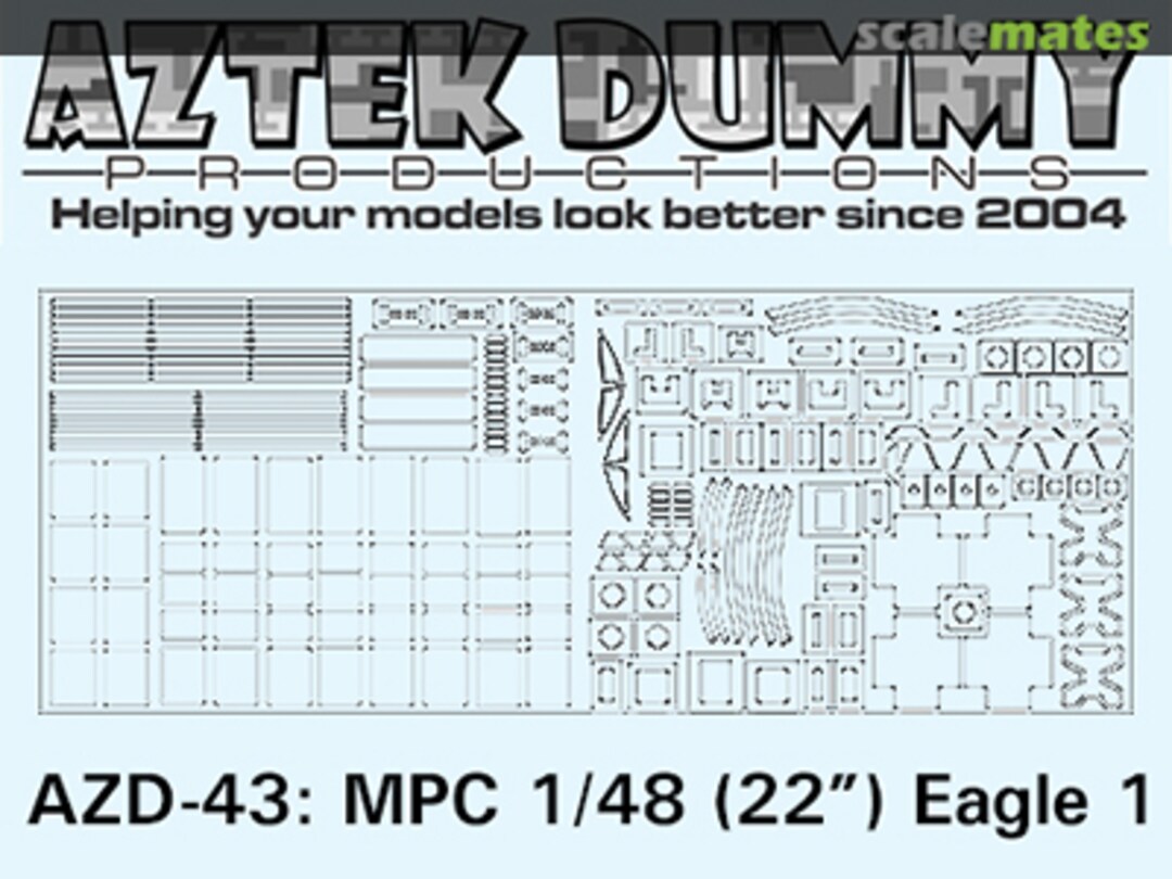 Boxart Eagle Transporter Paint Masks AZD-43 Aztek Dummy Productions Boxart Eagle Transporter Paint Masks AZD-43 Aztek Dummy Productions