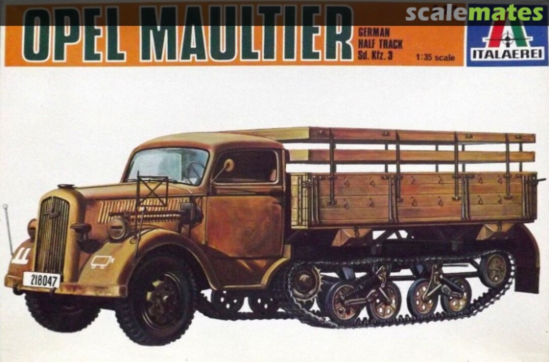 Boxart Opel Maultier Sd.Kfz. 3 221 Italaerei Boxart Opel Maultier Sd.Kfz. 3 221 Italaerei