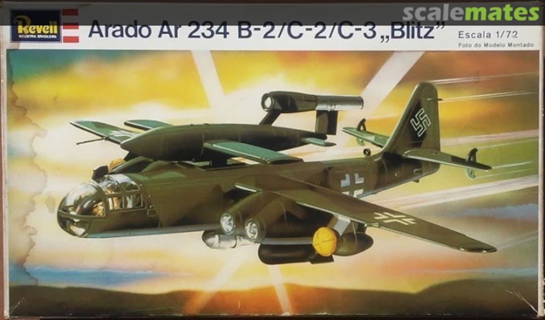 Boxart Arado Ar 234 B-2/C-2/C-3 "Blitz" H-162 Revell/Kikoler Boxart Arado Ar 234 B-2/C-2/C-3 "Blitz" H-162 Revell/Kikoler