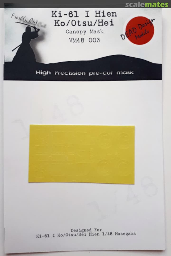 Boxart Ki-61 I Ko/Otsu/Hei Hien VM48003 DEAD Design Models Boxart Ki-61 I Ko/Otsu/Hei Hien VM48003 DEAD Design Models