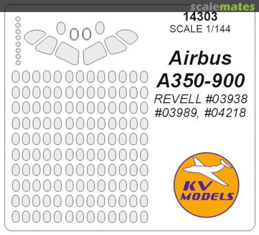 Boxart Airbus 350-900 14303 KV Models Boxart Airbus 350-900 14303 KV Models
