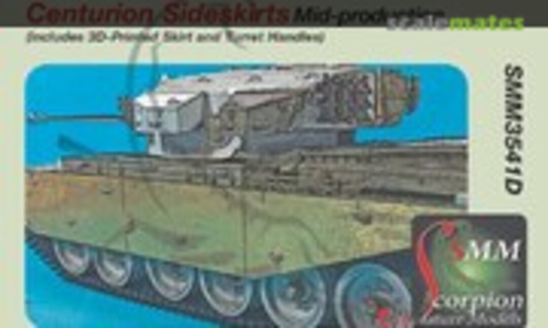 1:35 Centurion Sideskirts Mid-production (Scorpion Miniature Models SMM3541D) SMM3541D