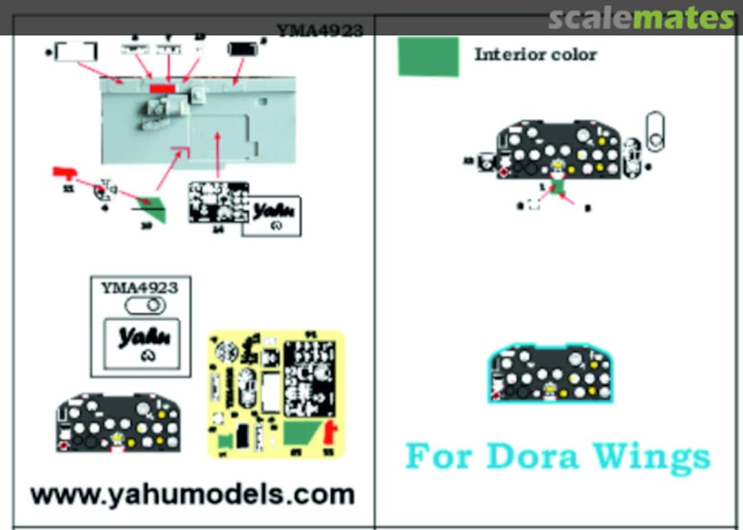 Boxart P-47B Thunderbolt YMA4923 Yahu Models Boxart P-47B Thunderbolt YMA4923 Yahu Models