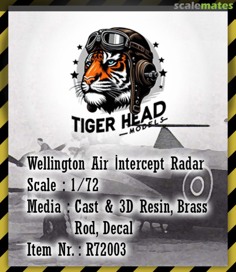 Boxart Wellington Air İntercept Radar R72003 Tigerhead Models Boxart Wellington Air İntercept Radar R72003 Tigerhead Models