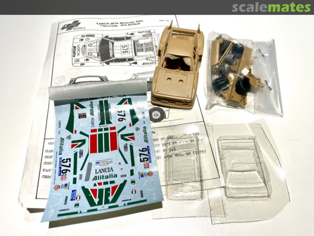 Contents Lancia Beta Montecarlo Turbo GMK 28 Gamma Contents Lancia Beta Montecarlo Turbo GMK 28 Gamma