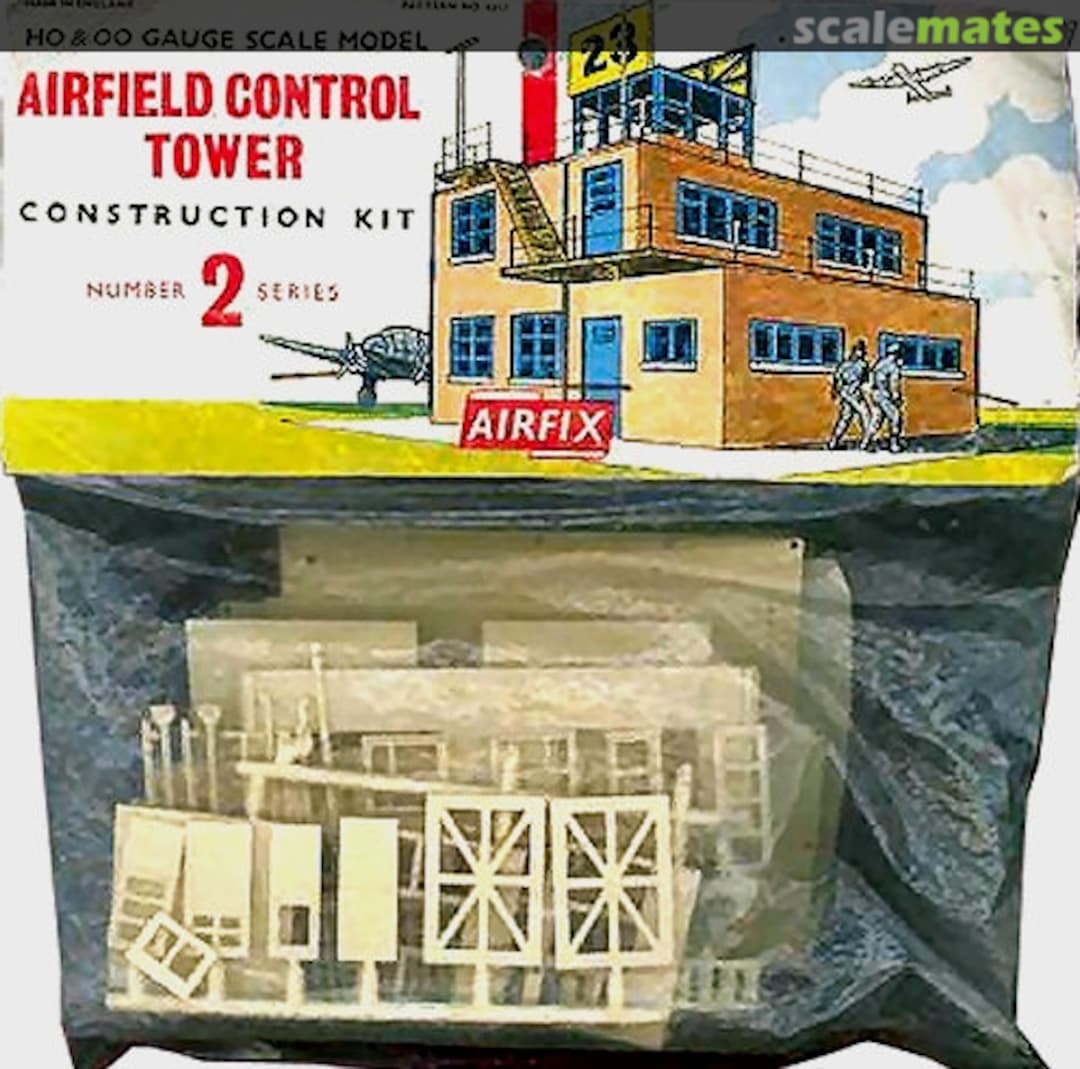 Boxart Airfield Control Tower 4017 Airfix Boxart Airfield Control Tower 4017 Airfix