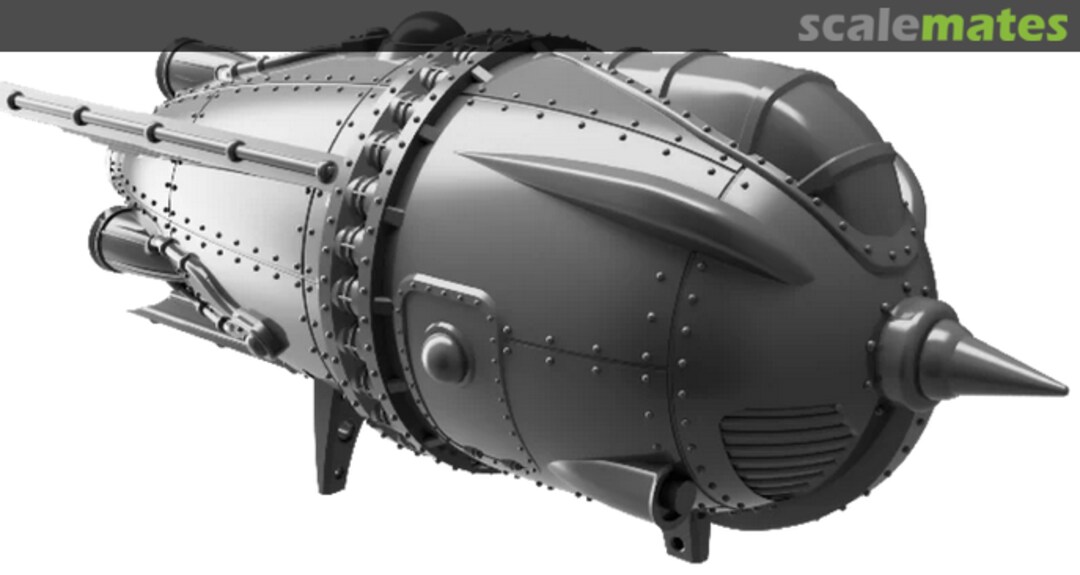 Boxart Rocketship Rocket-SLA Crooked Dice Boxart Rocketship Rocket-SLA Crooked Dice