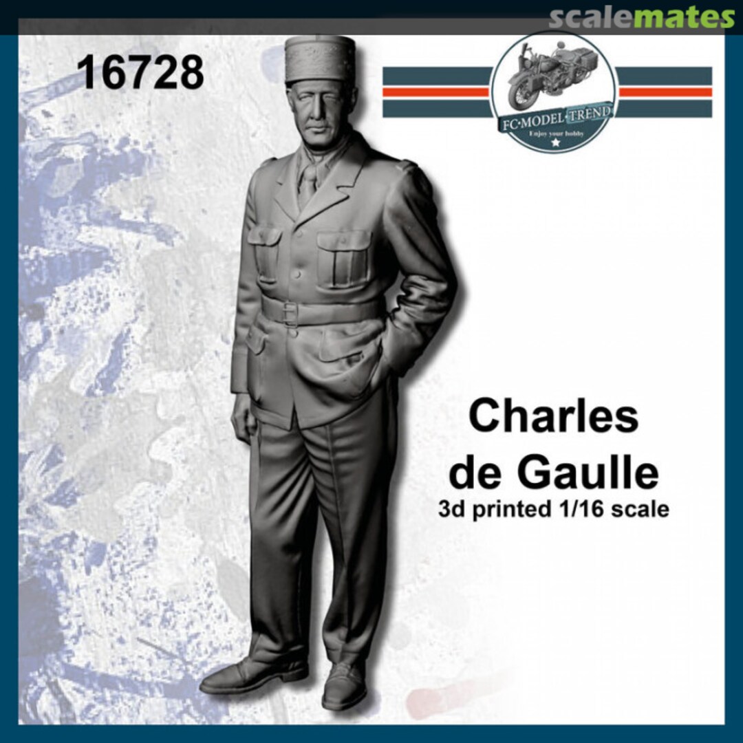 Boxart Charles de Gaulle (3D-Printed) 16728 FC Model Trend