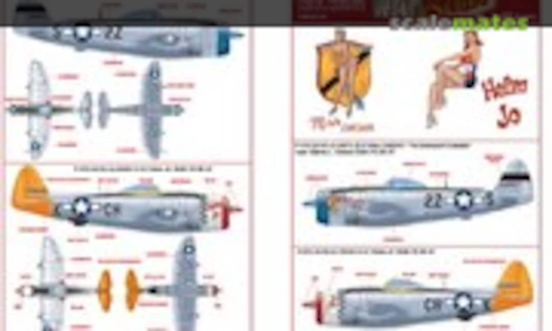 1:48 P-47D Thunderbolts (Kits-World KW148114) KW148114