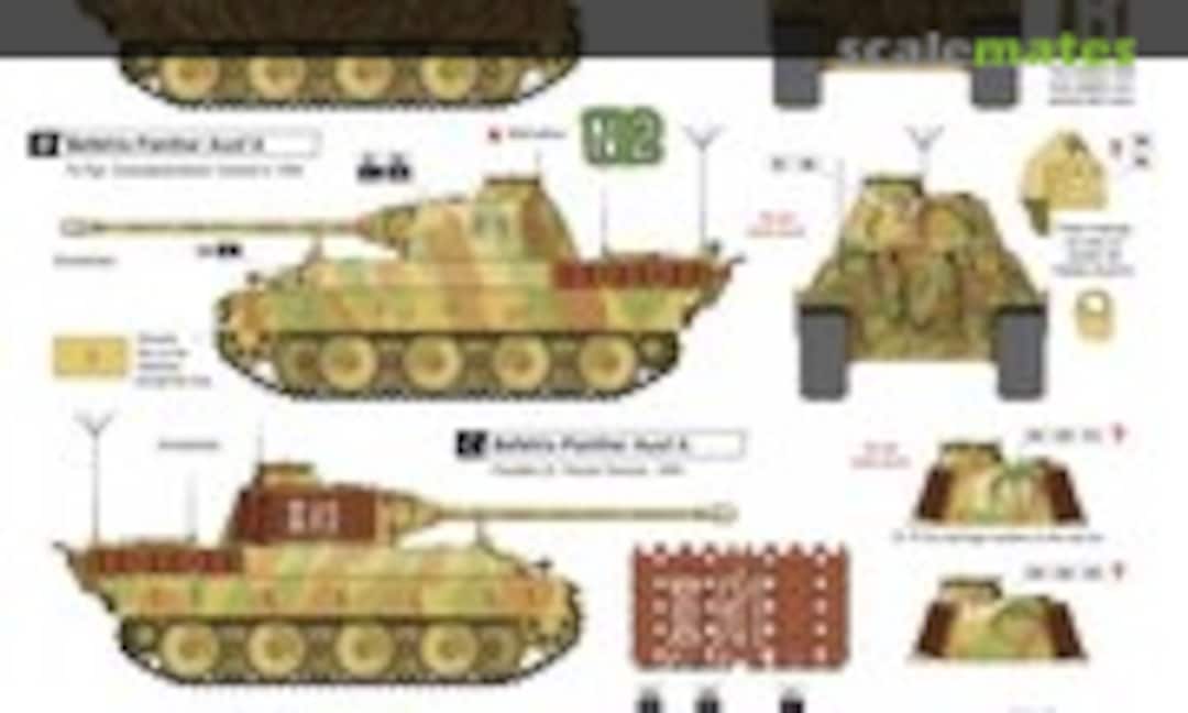 1:35 Befehls Panther Ausf A and G (Star Decals 35-912) 35-912