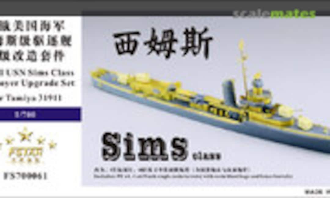 1:700 USN Sims Class Destroyer Upgrade set (Five Star Model FS700061) FS700061