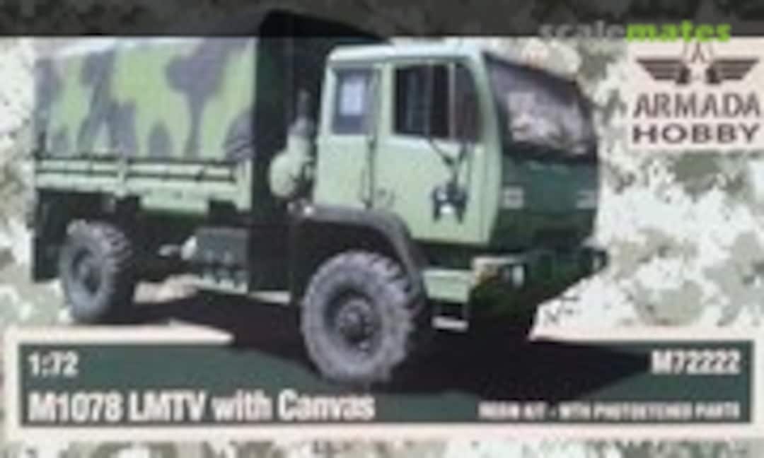 1:72 M1078 2,5ton LMTV US 4x4 truck w/canvas (resin kit &amp; PE set) (Armada Hobby M72222)