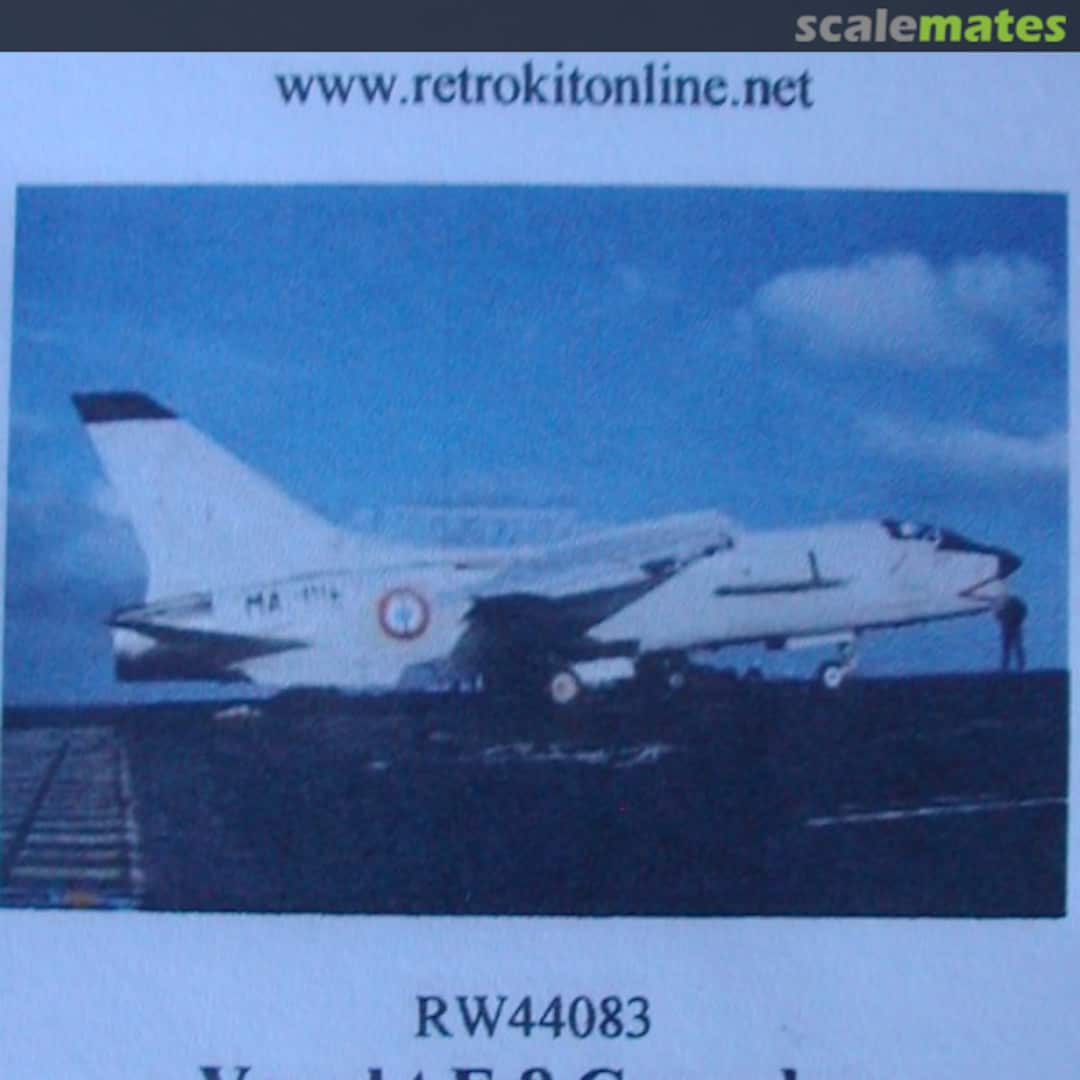 Boxart Vought F-8 Crusader Main Undercarriage Bay RW44083 RetroWings Boxart Vought F-8 Crusader Main Undercarriage Bay RW44083 RetroWings