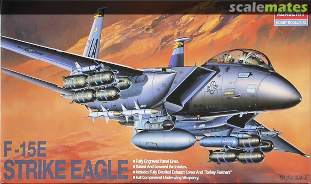 Boxart F-15E Strike Eagle 2110 Academy Boxart F-15E Strike Eagle 2110 Academy
