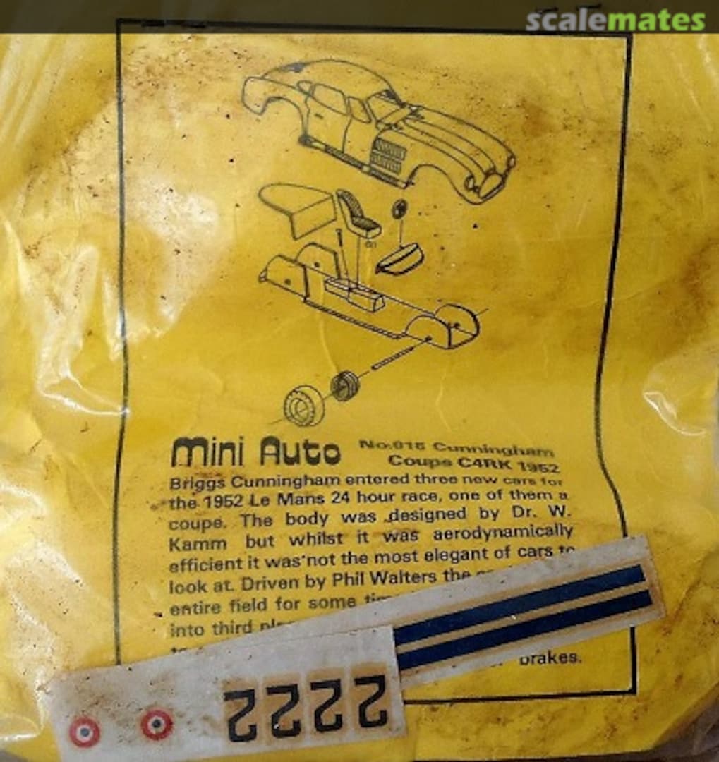 Boxart Cunningham C4-RK #R5218 16 Mini Auto