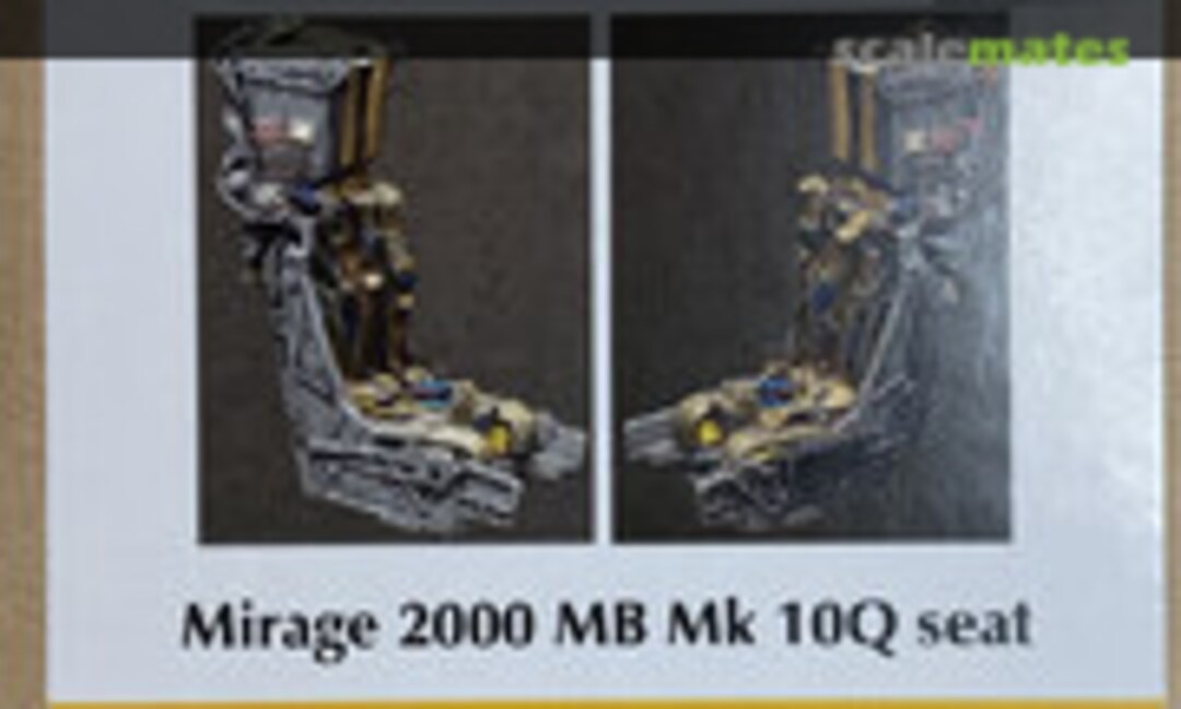 1:32 Mirage 2000 MB Mk 10Q seat (Grand Models GM 32005) GM 32005