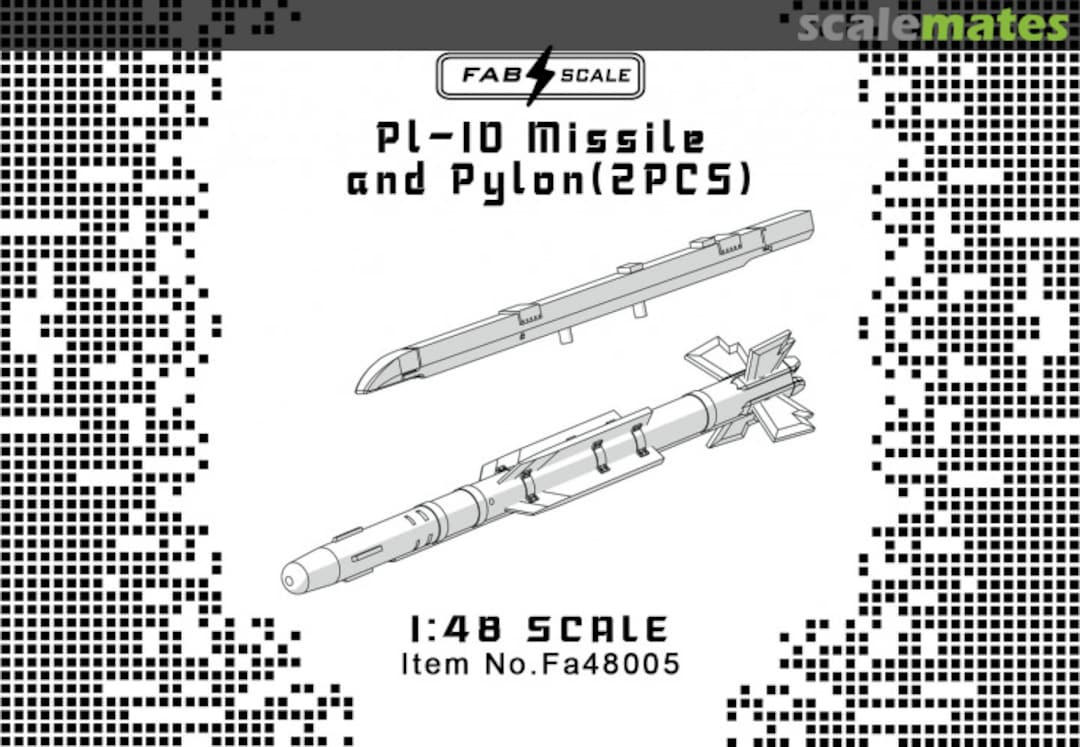 Boxart PL-10 Missile and Pylons Fa48005 Fab Scale