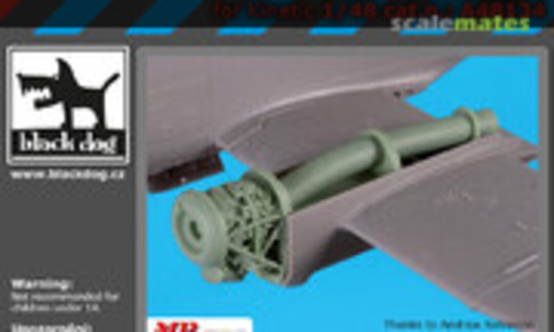 1:48 IA 58 Pucará engine (Black Dog A48134) A48134