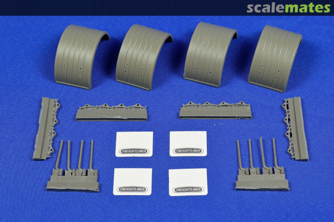 Boxart Mudguards for Aussie Argosy truck ANMT-143 A&N Model Trucks