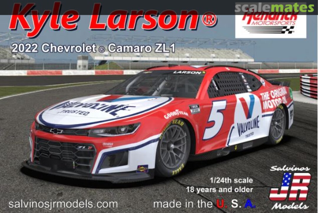 Boxart 2022 Chevrolet Camaro ZL1 HMC2022KLV Salvinos JR Models Boxart 2022 Chevrolet Camaro ZL1 HMC2022KLV Salvinos JR Models