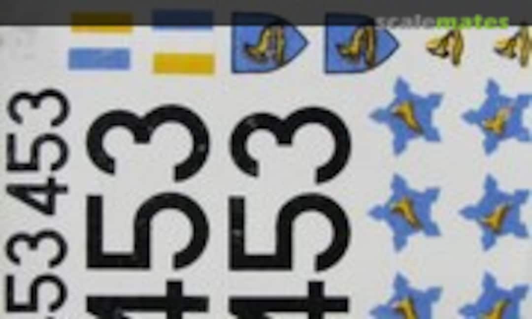 1:72 EE Canberra В(I)8\12 decals (BSmodelle BSM7200024) BSM7200024