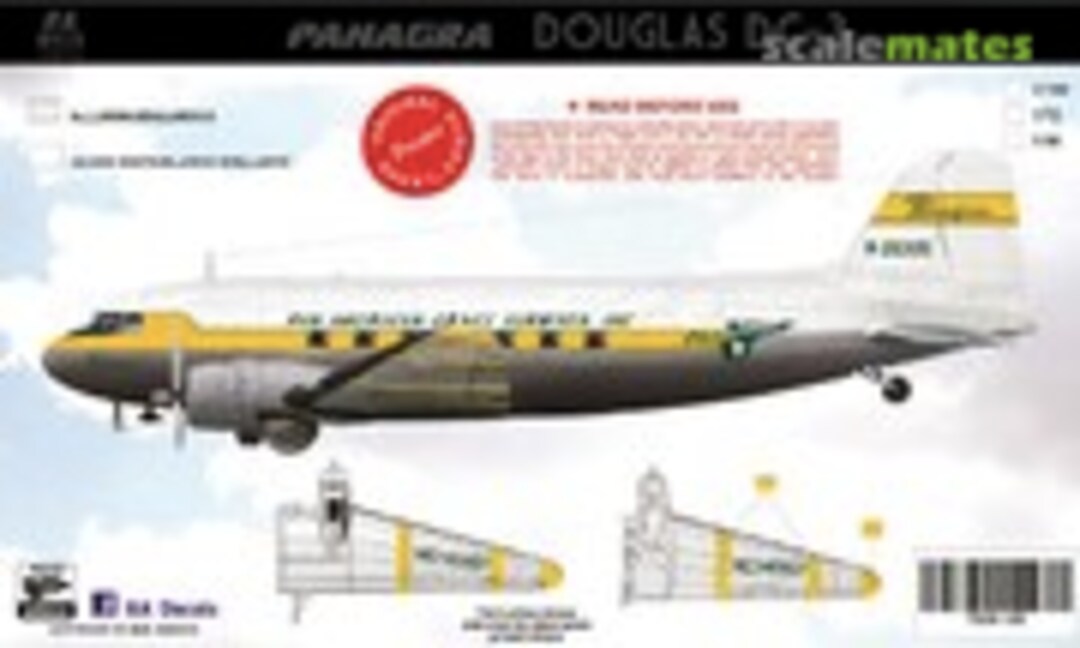 1:48 Douglas DC-3 Panagra (8aDecs 7909-160-48) 7909-160-48