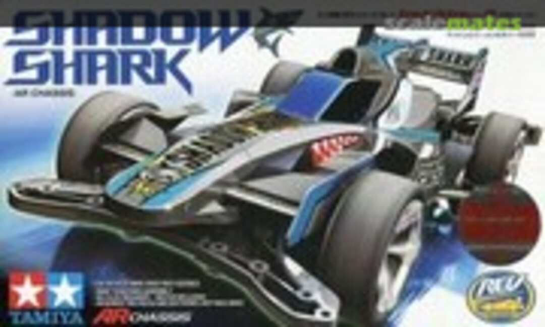 1:32 Shadow Shark (AR Chassis) Red Plated Body (Tamiya 95220)