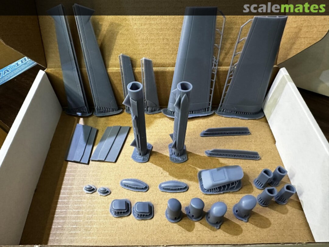 Contents E/A-18G Growler Update Set FLR580 Flight Line Resin Contents E/A-18G Growler Update Set FLR580 Flight Line Resin