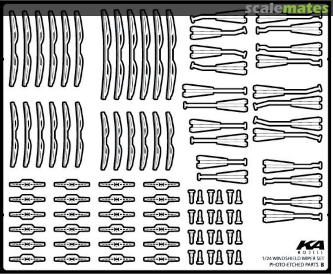 Boxart Windshield Wiper Type B KA-24010 KA Models Boxart Windshield Wiper Type B KA-24010 KA Models