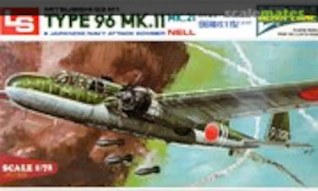 1:72 Mitsubishi G3 M1 Type 96 Mk.11/Mk.21 Nell (LS A501:700)