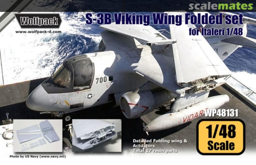 Boxart S-3B Viking - Wing Folded Set WP48131 Wolfpack Boxart S-3B Viking - Wing Folded Set WP48131 Wolfpack