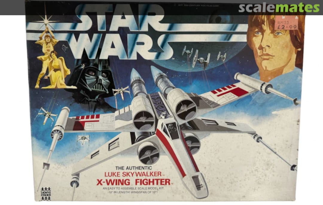 Boxart Luke Skywalker X-Wing Fighter Denys Fisher Toys Boxart Luke Skywalker X-Wing Fighter Denys Fisher Toys