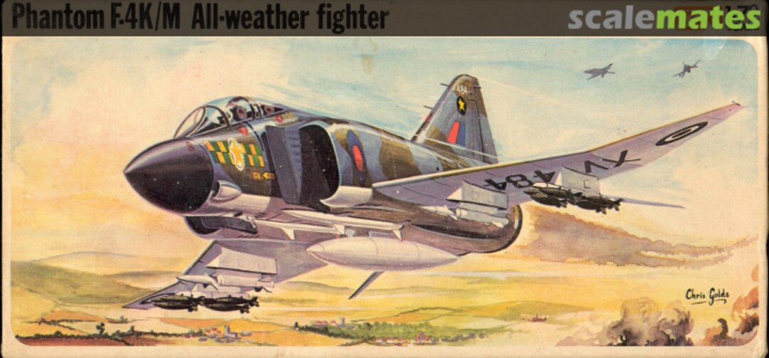 Boxart Phantom F-4K/M All-Weather Fighter F262 FROG Boxart Phantom F-4K/M All-Weather Fighter F262 FROG