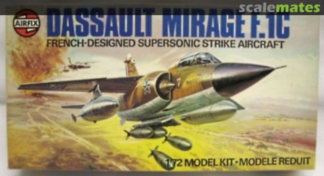 Boxart Dassault Mirage F.1C 04022-2 Airfix