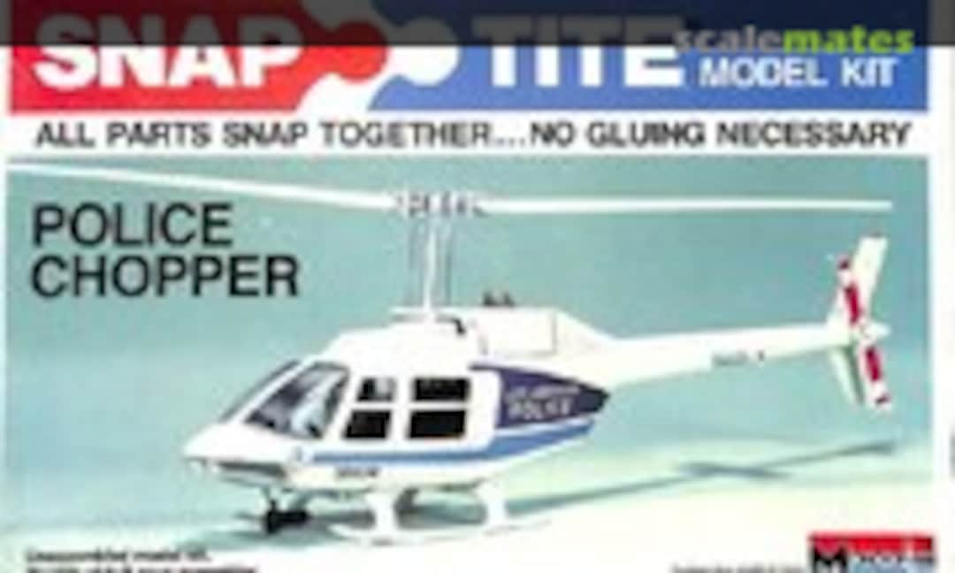 1:64 Police Chopper (Monogram 1009) 1009