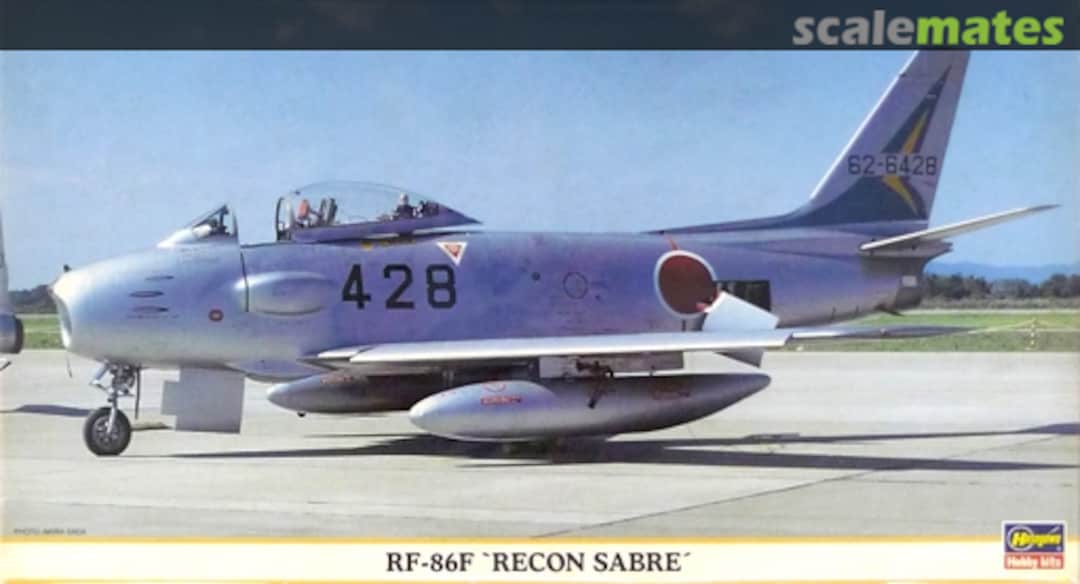 Boxart RF-86F 'Recon Sabre' 09321 Hasegawa Boxart RF-86F 'Recon Sabre' 09321 Hasegawa