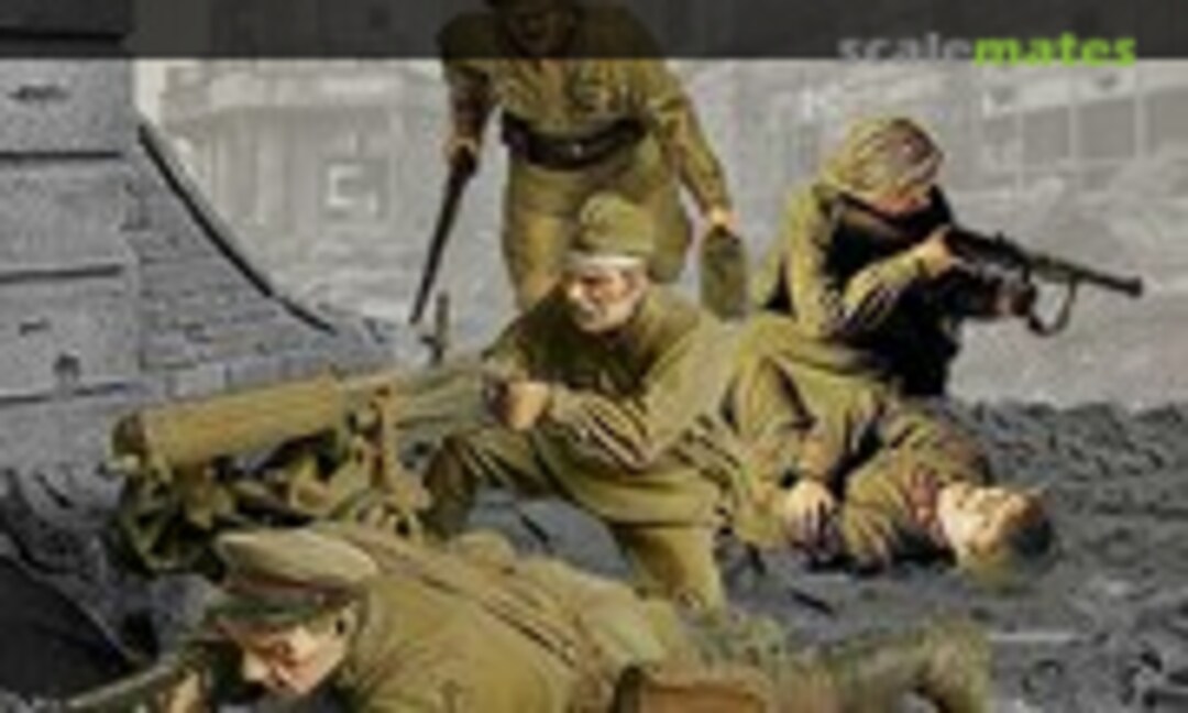 1:48 Soviet Soldiers - Red Army (Corsar Rex CR-48012) CR-48012