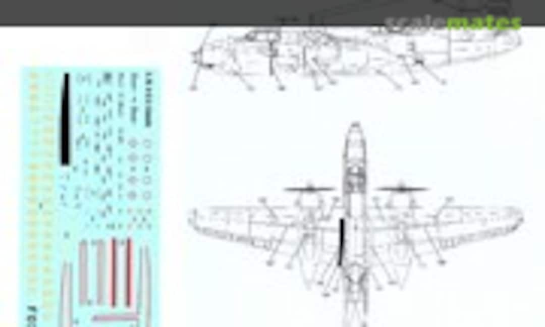 1:72 A-20B/C/G Boston Stencils (Foxbot 72-010) 72-010