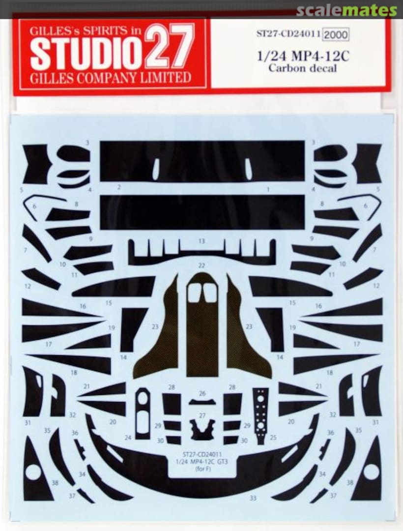 Boxart McLaren MP4-12C ST27-CD24011 Studio27 Boxart McLaren MP4-12C ST27-CD24011 Studio27