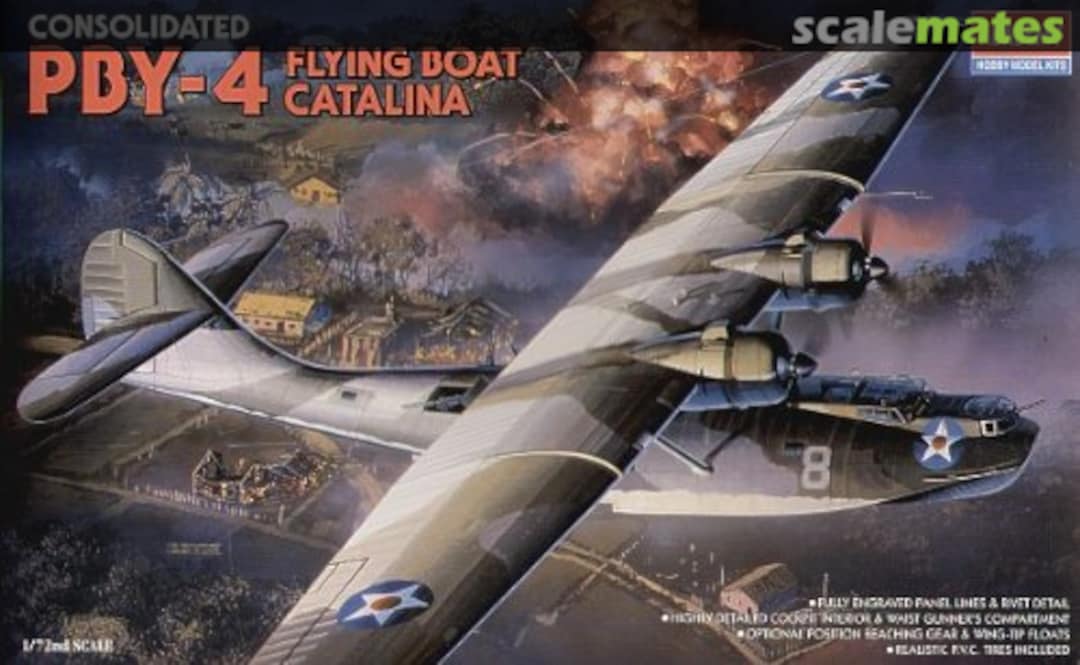 Boxart Consolidated PBY-4 Flying Boat Catalina 2136 Academy Boxart Consolidated PBY-4 Flying Boat Catalina 2136 Academy