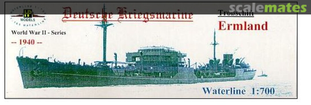Boxart Troßschiff "Ermland" WWII-WL-G-099 HP-Models Boxart Troßschiff "Ermland" WWII-WL-G-099 HP-Models
