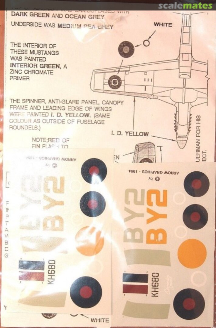 Boxart North American Mustang Mark 4 D-34-48 Arrow Graphics Boxart North American Mustang Mark 4 D-34-48 Arrow Graphics