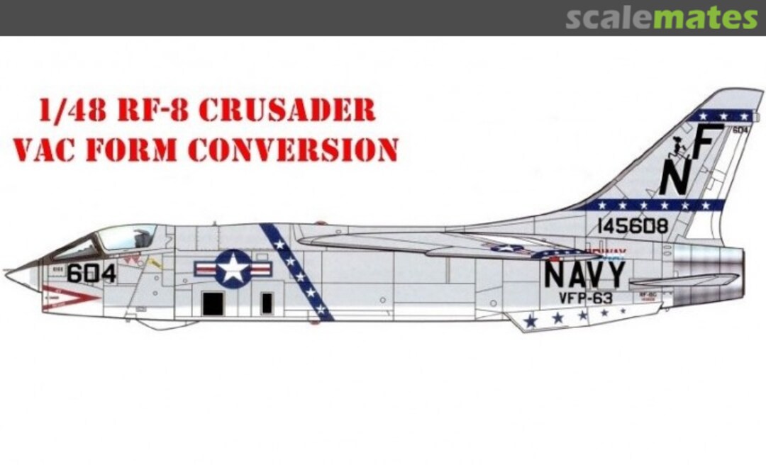 Boxart RF-8A/G Photo Crusader conversion Kiwi Resin Models Boxart RF-8A/G Photo Crusader conversion Kiwi Resin Models