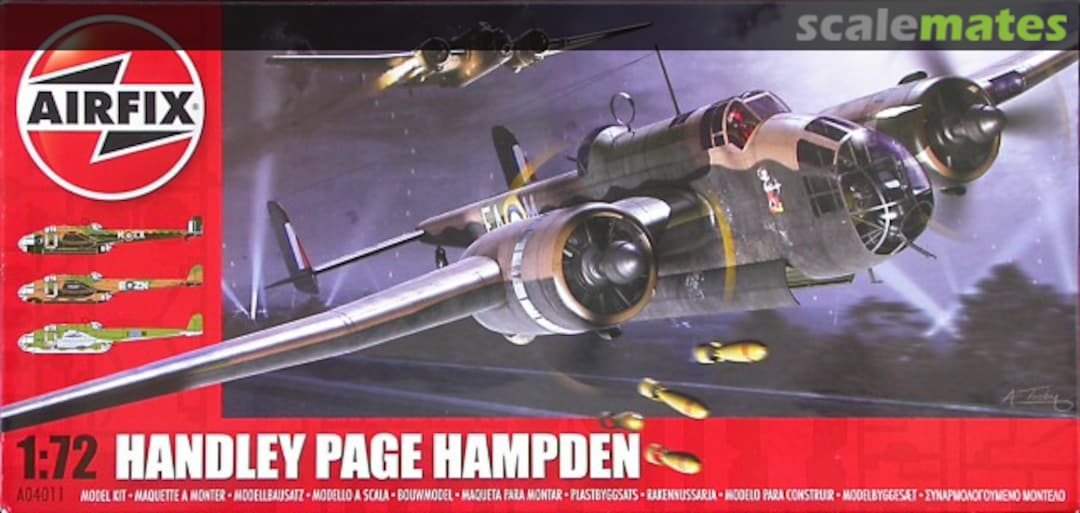 Boxart Handley Page Hampden A04011 Airfix