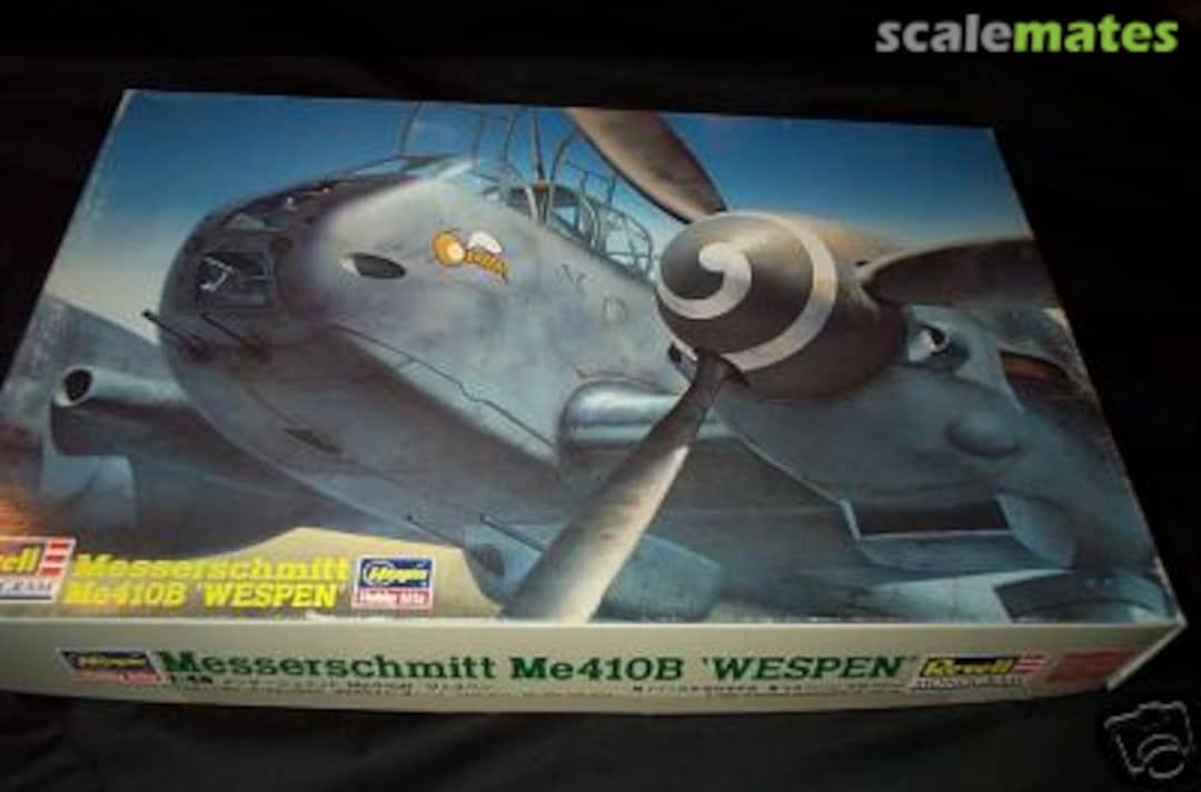 Boxart Messerschmitt Me410B "Wespen" 86150 Hasegawa/Revell Monogram Boxart Messerschmitt Me410B "Wespen" 86150 Hasegawa/Revell Monogram