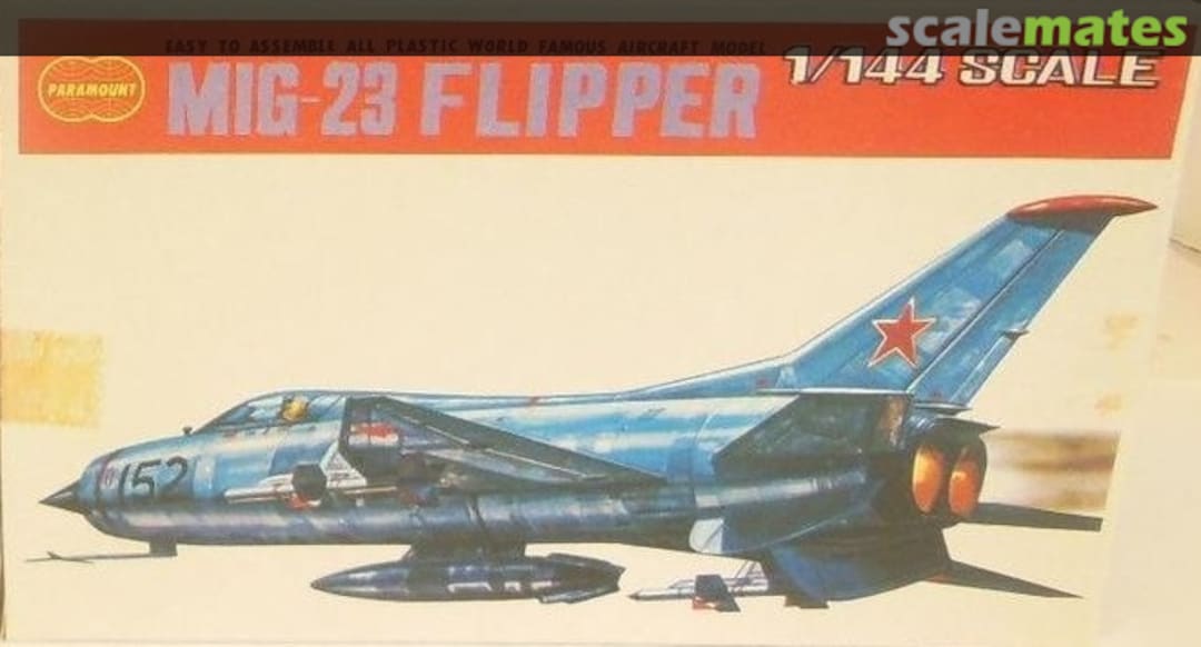 Boxart MiG 23 Flipper 6013:39 Paramount Boxart MiG 23 Flipper 6013:39 Paramount